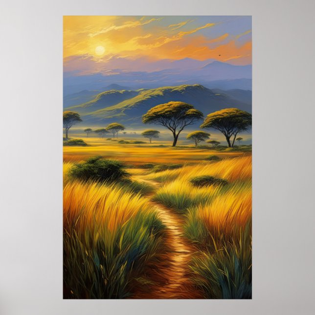 Affiche Horizon's Embrace, Boundless Beauty (Devant)