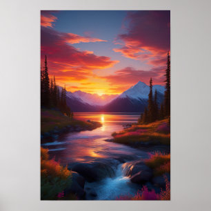 Affiche Horizon's Embrace, le voyage de River