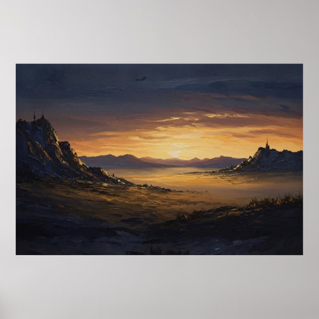 Affiche Horizons Éternels (Devant)