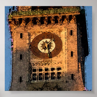 Affiche Horloge