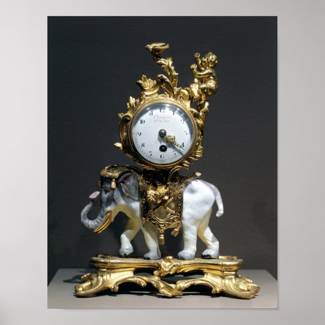 Affiche Horloge bureau (Devant)