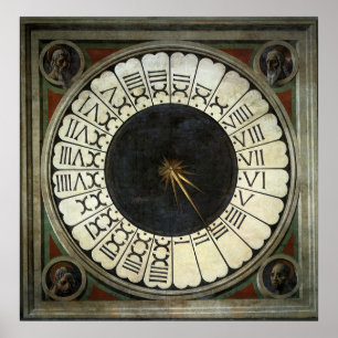 Affiche Horloge dans le Duomo par Paolo Uccello