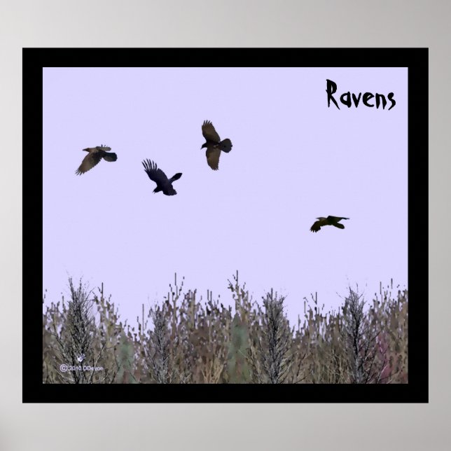 Affiche Horloge des ravens (Devant)