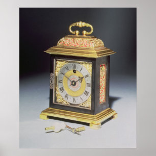 Affiche Horloge miniature de parenthèse