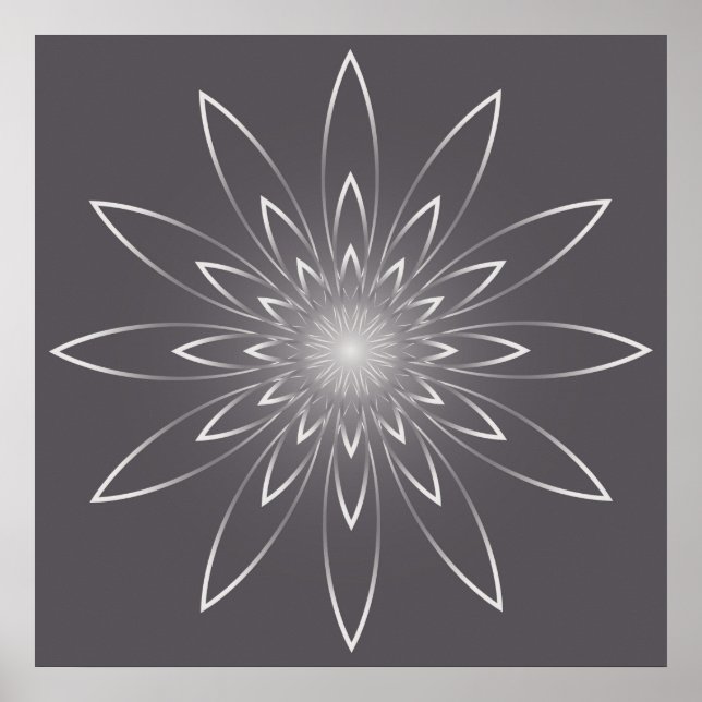 Affiche horloge quartz fumée (Devant)