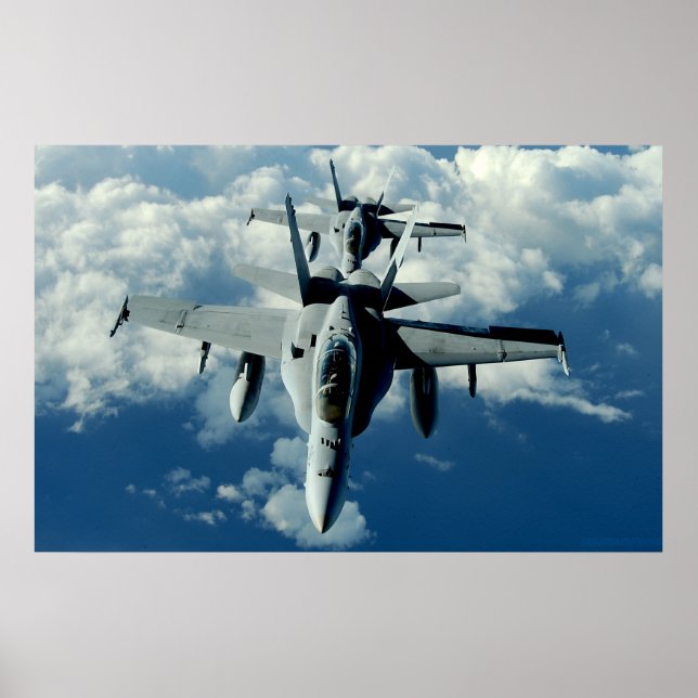 Affiche Hornets au-dessus de Pearl (Devant)