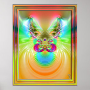 Affiche Horns of Hathor Variation 2 Art Print