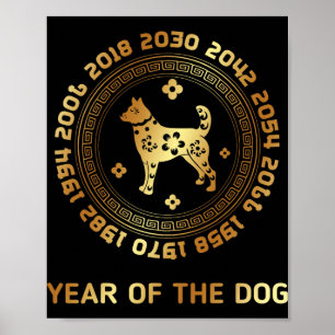 Affiche Horoscope Astrologie Nouvel An Lunaire Zodiaque Ch