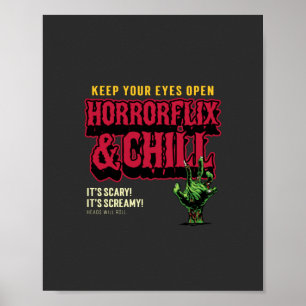 Affiche Horrorflix Et Chaleur