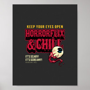 Affiche Horrorflix Et Chaleur