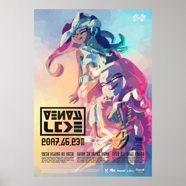 Affiche Hors de Hook Splatoon 2 (Devant)