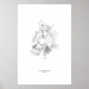 Affiche Hors du personnel : La Cathédrale Engloutie (noir)