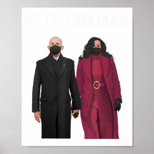 Affiche Hors Saison Féminisme Michelle Et Barack Obama