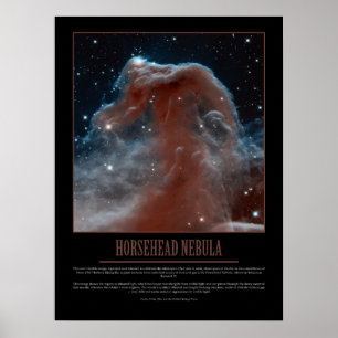 Affiche HORSEHEAD NEBULA - Hubble