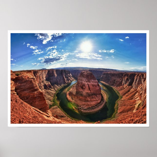 Affiche Horseshoe Bend Grand Canyon (Devant)