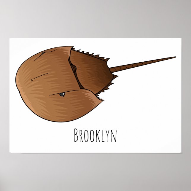 Affiche Horseshoe crab (Devant)