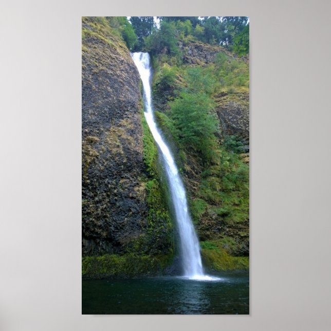 Affiche Horsetail Falls, Oregon (Devant)