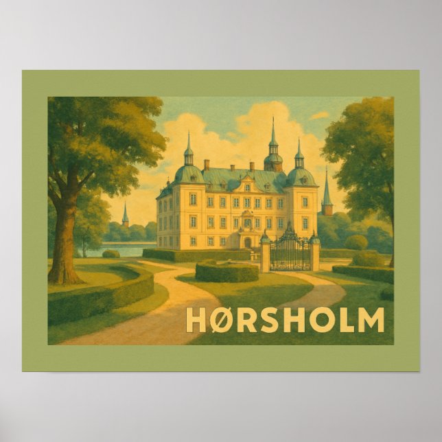 Affiche Hørsholm Denmark Church (Devant)