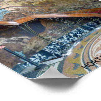 Affiche Horta House Brussels