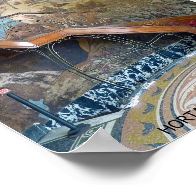 Affiche Horta House Brussels (Coin)