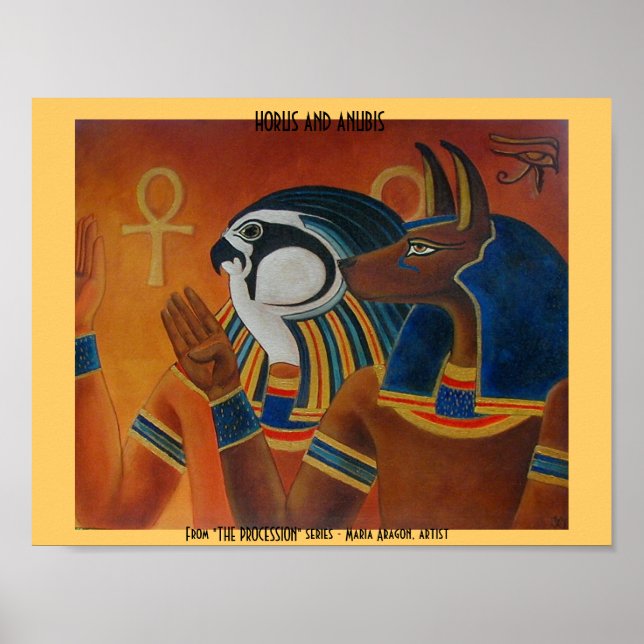 Affiche Horus et Anubis (Devant)