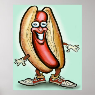Affiche Hot Dog Dude