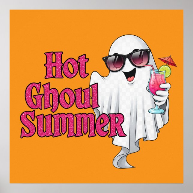 Affiche Hot Ghoul Summer Tee (Devant)