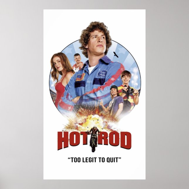Affiche Hot Rod Movie Andy Samberg (Devant)