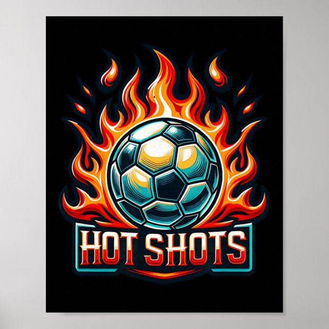 Affiche Hot Shots Soccer Team  (Devant)