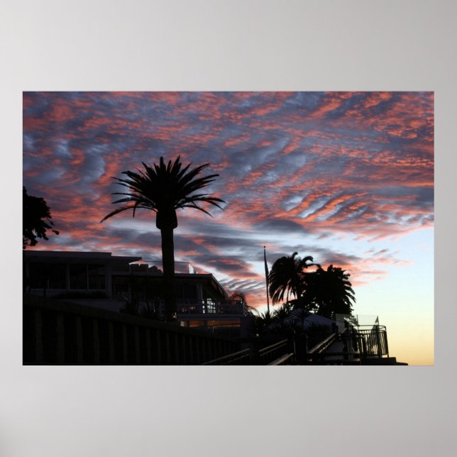 Affiche hôtel californie (Devant)