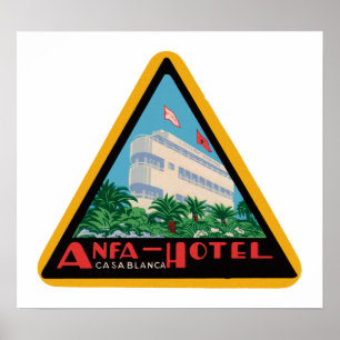 Affiche Hôtel Casablanca d'Anfa