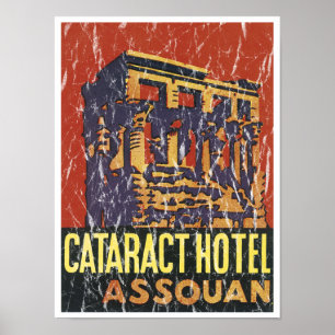 Affiche Hôtel de cataracte - affligé