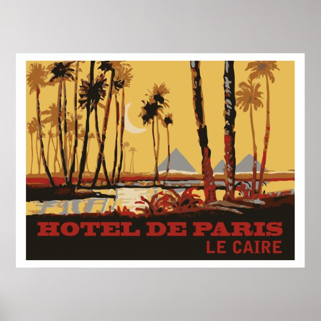 Affiche Hôtel de Paris (Le Caire) (Devant)