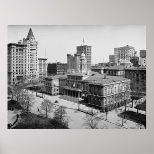 Affiche Hôtel de ville