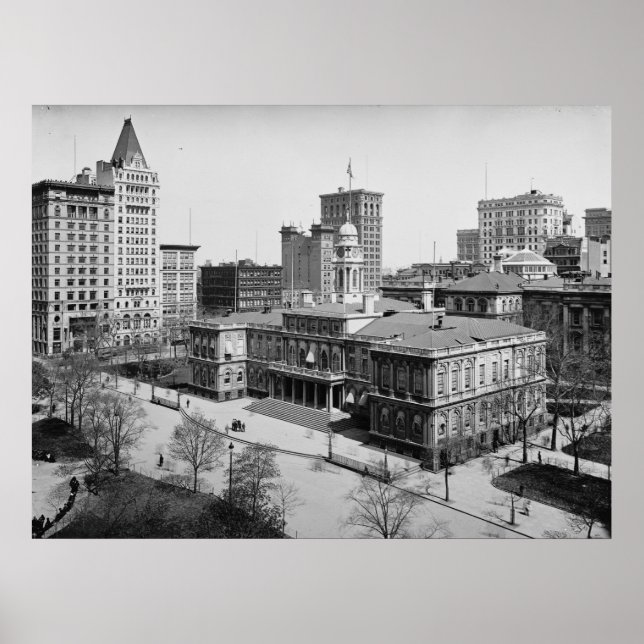Affiche Hôtel de ville (Devant)