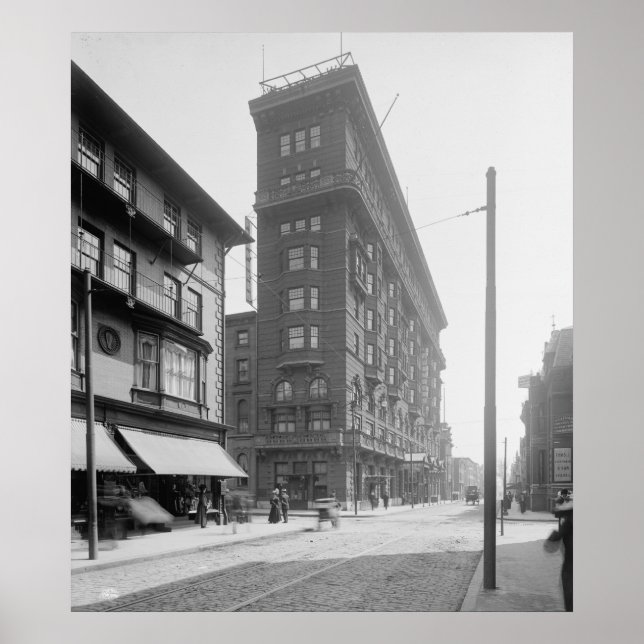 Affiche Hôtel Flanders (Devant)
