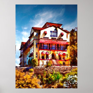 Affiche Hôtel grand de "Jerome Arizona" "Jerome "