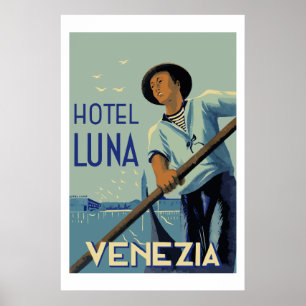 Affiche Hotel Luna (Venezia Italie)