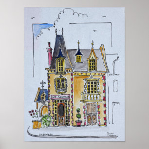 Affiche Hôtel Normandy Cobourg, France