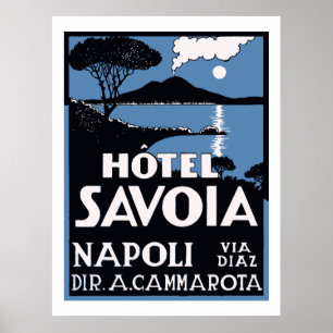 Affiche Hôtel Savoia (Napoli)
