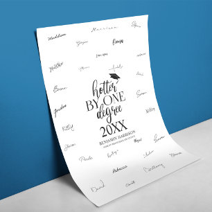 Affiche Hotter By One Degree Graduation Signature