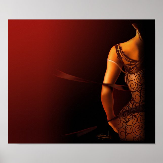 Affiche Hourglass par Cheryl Daniels (Devant)