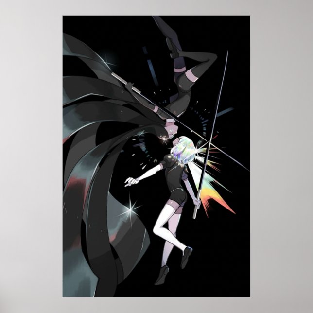 Affiche Houseki no Kuni Diamond et Bort (Devant)