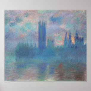 Affiche Houses of Parliament (London), Monet
