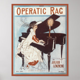 Affiche Housse Vintage Songbook Rag