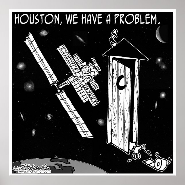 Affiche Houston, Nous Avons Un Problème (Devant)