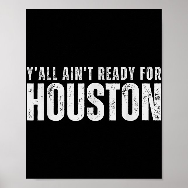 Affiche Houston Vs All Yall (Devant)