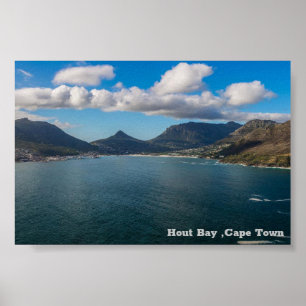 Affiche Hout Bay. Le Cap