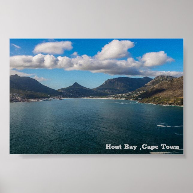 Affiche Hout Bay. Le Cap (Devant)