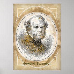 Affiche Howard Staunton